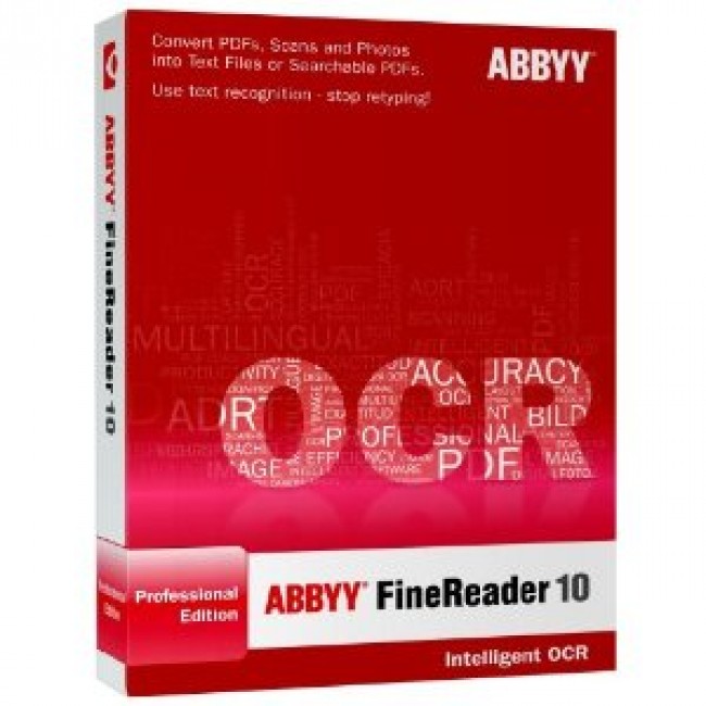 ABBYY FineReader 10 - professional OCR software